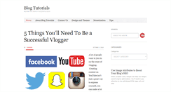 Desktop Screenshot of blog-tutorials.com